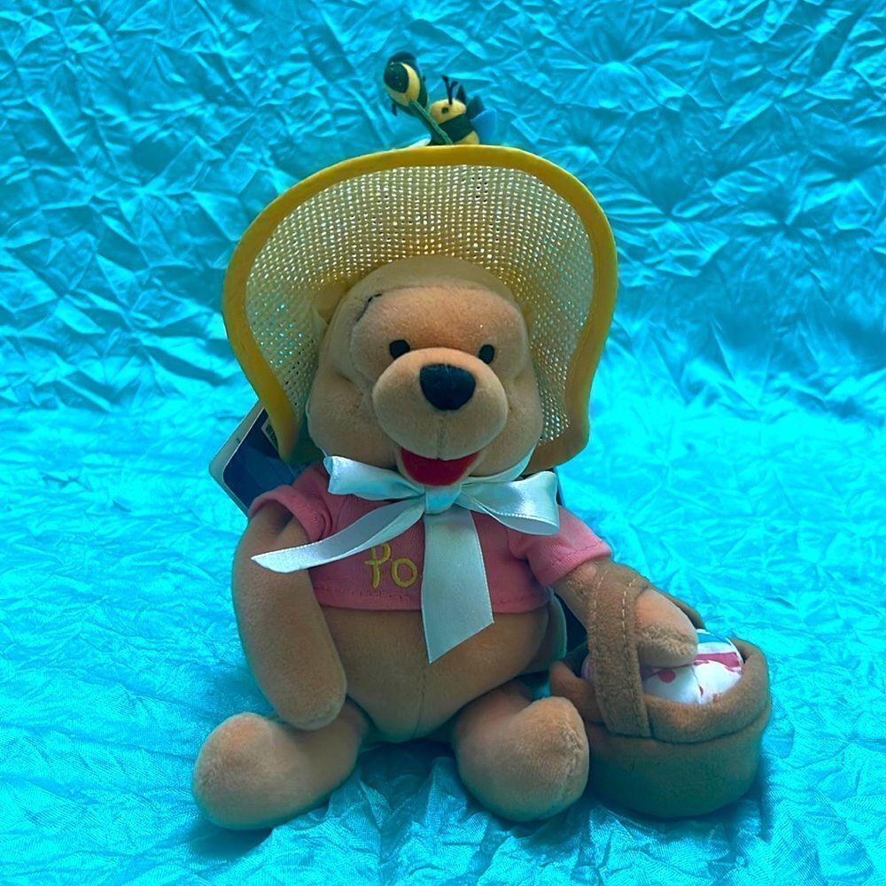 Disney Store Winnie the Pooh Easter plush toy